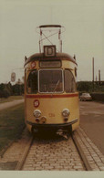 Reproduction - KARLSRUHE - Tramway - Partiellement Coupée - Treinen