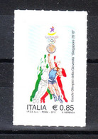 Italia   -   2010.  Olimpiade Giovanile " Singapore 2010 ". Basket. Self-adhesive, MNH - Estate 2014 : Singapore (Giochi Olimpici Giovanili)