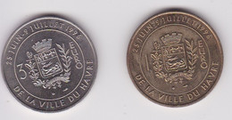 1 ET 3 EURO DU HAVRE De 1998 - Euros Des Villes