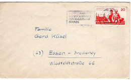 51015 - DDR - 20Pfg. NVA (Mgl.) EF A Bf. MAGDEBURG - V.ARBEITERKONFERENZ ... -> Westdeutschland - Storia Postale