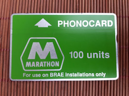 UK  Marathon 100 Units 945 E Used Rare - Boorplatformen