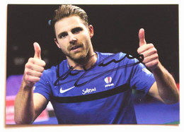 CPM Postcard Carte Postale FFBAD Volleyball Joueur BRICE LEDERVEZ Avec Autographe - Volleyball