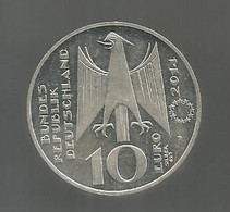 JC, Monnaie , ALLEMAGNE , 10 Euro, FAHRENHEIT SKALA, 2014 , Argent 625/1000, 2 Scans - Duitsland