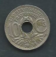 FRANCE 10 CENTIMES 1933 LINDAUER  -  Pic 6912 - 10 Centimes