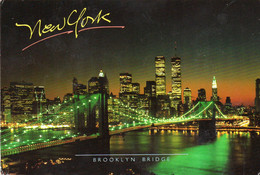 NEW YORK - Brooklyn Bridge By Night - Ponts & Tunnels