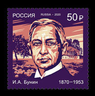 Russia 2020 Mih. 2822 Nobel Laureates. Writer Ivan Bunin MNH ** - Ongebruikt
