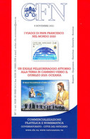 Nuovo - VATICANO - 2021 - Bollettino Ufficiale - Viaggi - Mediterraneo - Giubileo 2025, Oceania - BF 11 - Covers & Documents