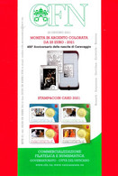 Nuovo - VATICANO - 2021 - Bollettino Ufficiale - Moneta - Caravaggio - Stamp&Coin Card - BFN 01 - Lettres & Documents