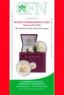 Nuovo - VATICANO - 2021 - Bollettino Ufficiale - Moneta 2 Euro - Caravaggio - BN 04 - Briefe U. Dokumente