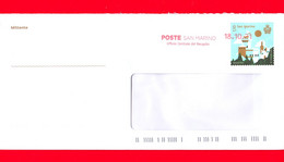 SAN MARINO - Usato - 2021 - Intero Postale - Torri Di San Marino - Busta Postale - Seconda Torre - 1.10 - Covers & Documents