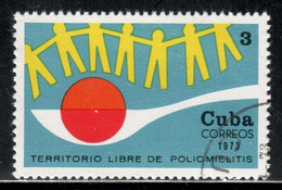 Cuba 1973 Mi# 1863 Used - Anti-Polio Campaign - Inquinamento