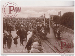 The Minature Railway 1928   SOUTHPORT, Lancashire, England, United Kingdom Real Photograph - Southport
