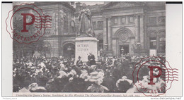 1904 Unveiling The Queens Statue The Lower Parade And Ands 1906   SOUTHPORT, Lancashire, England, United Kingdom - Southport