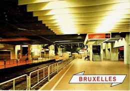 BRUXELLES-STATION DE METRO ARTS-LOI-TRAM - Transport Urbain Souterrain
