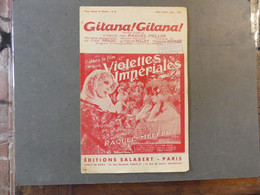Gitana Gitana Raquel Meller Prado Pollet Romero Salabert Film Violettes Impériales - Film Music
