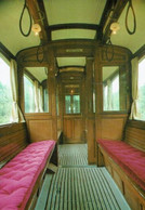 BRUXELLES-TRAM -INTERIEUR MOTRICE (1905-1930)-10 Places Assises - Transporte Público