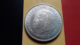 BELGIQUE BAUDOUIN SUPERBE 250 FRANCS 1976 ARGENT/ZILVER/SILBER/SILVER - 250 Francs