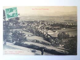 2022 - 597  OSSUN  (Hautes-Pyrénées)  :  Vue Générale   1913   XXX - Ossun