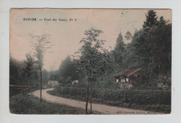 1724PR/ CP - PK Marche Fond Des Veaux TP Enlevé > Grune C. Relais Etoile Bande En Arrivée - Marche-en-Famenne