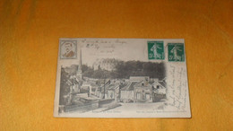 CARTE POSTALE ANCIENNE CIRCULEE DE 1908../ DANGU.- LE VIEUX CHATEAU...CACHETS + TIMBRES - Dangu