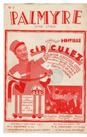 VP19.199 - PARIS - Ancienne Partition Musicale - ¨ PALMYRE ¨ Création DORVILLE - Circulez ! Un Film Adolphe OSSO .... - Partituras