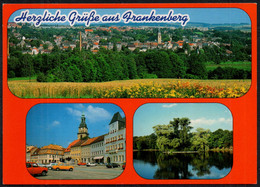 F5887 - TOP Frankenberg - Verlag Bild Und Heimat Reichenbach Qualitätskarte - Frankenberg