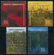 Türkiye 2021 Mi 4629-4632 MNH Art Of Devrim Erbil, Turkish Painter | Paintings - Ungebraucht