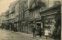 Pont L'évêque * Grande Rue St Michel * Devanture Librairie Papeterie R. BARBIER * Pâtisserie E. BAUDOUIN - Pont-l'Evèque