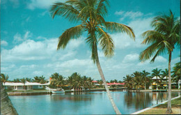 Alte Kleinformatkarte Florida, Fort Lauderdale - Fort Lauderdale