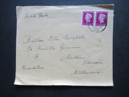 Niederlande 1948 Königin Wilhelmina MeF Stempel Winschoten Nach Northeim Hannover Russische Zone - Lettres & Documents