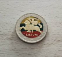 LITUANIE 2015 - 2 EUROS DE SERIE VERSION COULEUR - Lituanie