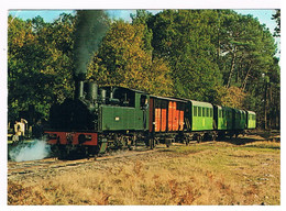 CPSM Train De MARQEZE Loco Cortet Louvet 1932 - Sabres