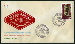 Türkiye 1982 Fourth International Congress Of Turcology | Language, Special Cover - Briefe U. Dokumente