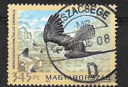 Timbres Oblitérés De Hongrie, N°5561 Mi, 2012, Oiseaux, Rapace, Faucon - Oblitérés