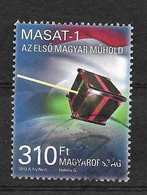 Timbres Oblitérés De Hongrie, N°5551 Mi, 2012, 1er Satellite Hongrois - Used Stamps