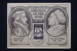 SARRE - Carte Maximum  - Calvin Et Luther - L 116234 - Maximumkaarten