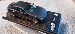 ULTRA RARE !!! BBR 1/43 MASERATI GHIBLI De 2013 Matt Black Limited 25 Pièce Numéroté 16/25 - BBR