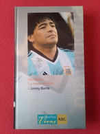 LIBRO MARADONA LA MANO DE DIOS JIMMY BURNS BIOGRAFÍAS VIVAS ABC Nº 8 FÚTBOL FOOTBALL ARGENTINA DIEGO ARMANDO CALCIO..VER - Biographies