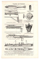 Meyers Kleines Konv - Lexikon - Torpedos Und Seeminen - Torpedo - Torpedofahrzeuge - - Enciclopedias