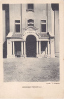 ROMA - R.LICEO GINNASIO "TERENZIO MAMIANI" - CARTOLINA PRO CASSA SCOLASTICA - L'INGRESSO PRINCIPALE - ARCH V.FASULO - Educazione, Scuole E Università