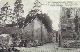 CPA Reproduction :  Senlis : Entrée De La Rue Des Cordeliers, Guerre 1914 - 15 -  Collection "Cartes D'Autrefois" - Senlis