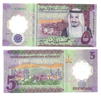 Saudi Arabia 5 Riyals 2020 Polymer Issue UNCIRCULATED - Saudi Arabia