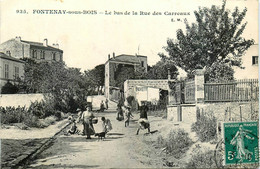 Fontenay Sous Bois * Le Bas De La Rue Des Carreaux * Villageois * Buvette - Fontenay Sous Bois