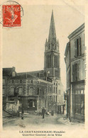 La Chataigneraie * 1908 * Quartier Central De La Ville * Mercerie * Commerce Magasin L. BONNAUD - La Chataigneraie