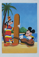 I103195 Cartolina Illustrata Walt Disney Production - Topolino E Pippo - VG 1971 - Stripverhalen