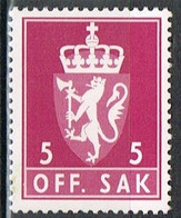 NOR 44 - NORVEGE Taxe N° 57 Neuf** - Unused Stamps