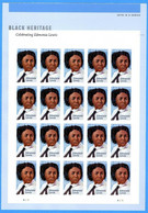 2022 USA New *** Edmonia Lewis IMPERF / NO DIE CUT 20 STAMP Pane MNH / NDC W/ EL Postage- MNH (**) - Ungebraucht