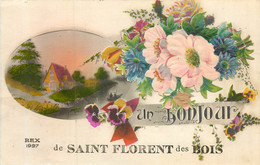 SAINT FLORENT DES BOIS "Un Bonjour De ..." - Saint Florent Des Bois