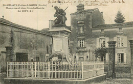 SAINT HILAURE DES LOGES Monument Des Combattants De 1870-71 - Saint Hilaire Des Loges