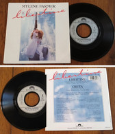 RARE French SP 45t RPM (7") MYLENE FARMER (1986) - Collector's Editions